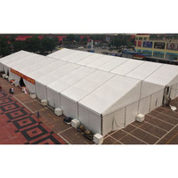 Tente imperméable d'alliage d'aluminium de mariage et de partie bâche blanche de PVC tente ignifuge pour des événements meilleur prix