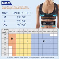 Ceinture de soutien ajustable pour le haut du dos, pour homme et femme