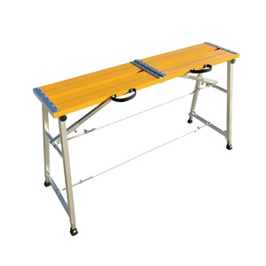 Tabouret <span class=keywords><strong>de</strong></span> selle <span class=keywords><strong>de</strong></span> cheval en fer renforcé <span class=keywords><strong>de</strong></span> style moderne tabouret d'échafaudage pliant prégalvanisé échafaudage ciblé par échelle en acier et aluminium - Product Image 1