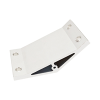 Support d'angle d'extrusion d'aluminium personnalisé en gros d'usine 135 90 45 60 50 profil de support de triangle de 120 degrés