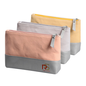 Estuche de cosméticos Nappa PU antiabrasión fácilmente falsificado impenetrable raro, bolsa de maquillaje benéfica colectiva con cajón superior para gimnasio - Product Image 1