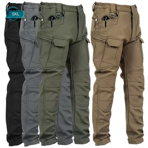 <span class=keywords><strong>Pantalones</strong></span> Tácticos SKL para <span class=keywords><strong>Hombre</strong></span>, Forrados de Forro Polar, para Senderismo Invernal, Impermeables, Resistentes al Viento, para Escalada, Trabajo y Actividades al Aire Libre - Product Image 1