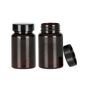 100Ml 100cc Pil Lege Vitamine Fles Licht Zwart Huisdier Plastic <span class=keywords><strong>Capsule</strong></span> Flessen Met Gladde Ps Schroefdop - Product Image 6