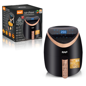 Friteuse à air chaud multifonctionnelle Raf 5,8 L, sans huile, intelligente, en acier inoxydable - Product Image 2
