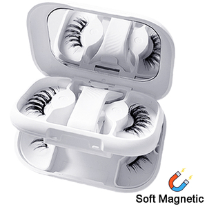 <span class=keywords><strong>Faux</strong></span> <span class=keywords><strong>Cils</strong></span> <span class=keywords><strong>Magnétiques</strong></span> Réutilisables Doux – Pas de Colle Nécessaire – Kit de Grappes de <span class=keywords><strong>Cils</strong></span> <span class=keywords><strong>Effet</strong></span> Œil de Chat <span class=keywords><strong>Naturel</strong></span> - Product Image 1