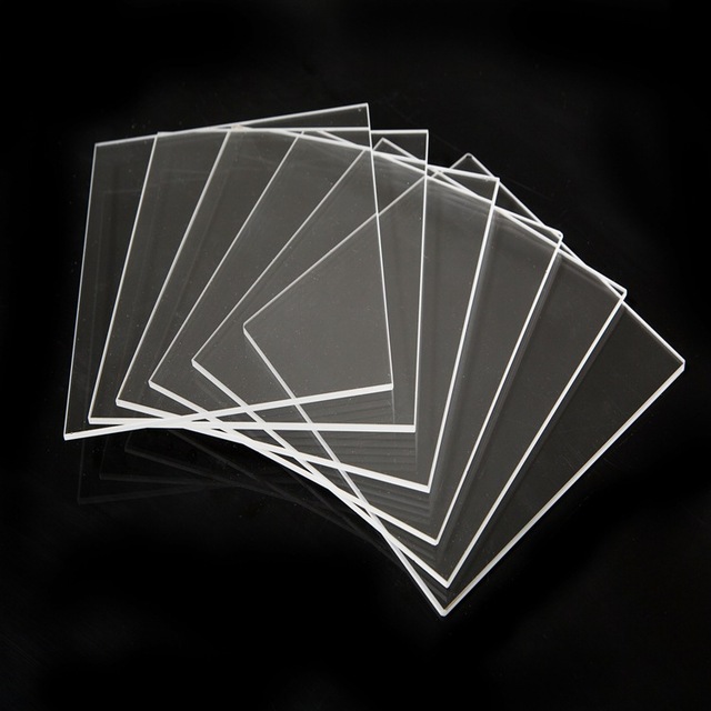 Transparent Clear Fused Silica Quartz Glass Substrates for UV High Temperature Resistant Semiconductor Welding Cutting