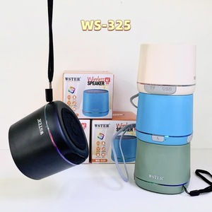 WS-325 5W 1200mAh không dây cho v5.4 ngoài trời di động mini Cube Box TWS Đảng điện thoại di động sân khấu Loa máy tính FM Đài phát thanh - Product Image 3