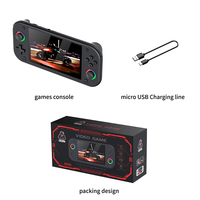 Console de jeu portable M26, écran 5,1 pouces 800x480, 64 Go, système Linux, consoles de jeux vidéo rétro classiques, 20000 jeux, Wi-Fi, Consola