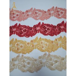 Bán buôn 3D Polyester đính cườm <span class=keywords><strong>sequin</strong></span> cắt tỉa Hoa Ren <span class=keywords><strong>TRIM</strong></span> thêu đính cườm sequined ren <span class=keywords><strong>TRIM</strong></span> - Product Image 6