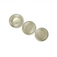 Base en métal anti-corrosion résistante à haute pression de 73 mm en fer blanc de qualité alimentaire, modèle Fujian 300D, pour couvercles de boîtes de conserve de viande.
