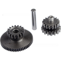 Nouveau kit de remplacement de démarreur 17T avec engrenage de réduction compatible avec les moteurs CG 150cc-250cc pour moto, VTT, quad, moto tout-terrain, buggy de plage
