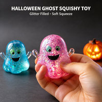 Halloween schattig spook rubberen squishy speelgoed stressverlichter fidget voor kinderen