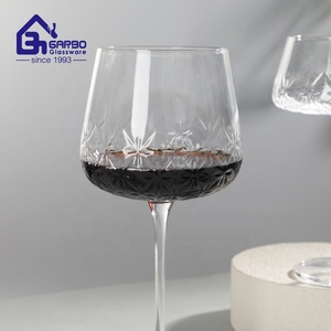 Copas de vidrio transparente resistente al calor de borosilicato de 430ML para beber vino tinto champán para reuniones de negocios regalos - Product Image 6