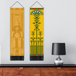 古埃及神话挂毯长背景流苏挂帆布壁画 - Product Image 6