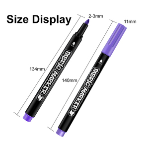 24 Màu Vĩnh Viễn Vải Đánh Dấu Thiết Lập Nhanh Chóng Khô Vải Sơn Bút Cho Quần Áo & T-Shirts Đánh Dấu Cho Bức Tranh Trên Vải - Product Image 5
