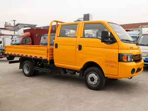 Mini camion de fret à double cabine, nouveau diesel 4x2 Euro 6, avec ridelles, transmission automatique, pick-up efficace, capacité de charge 1-10t - Product Image 2