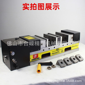 แท่นจับชิ้นงานแบบลมยี่ห้ออีเกิล รุ่น CPV-6-125x2 แบบสองสถานี สำหรับเครื่องจักรซีเอ็นซี - Product Image 4