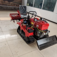 Pabrik Tiongkok langsung 25HP traktor Mini naik kemudi cocok dengan berbagai peralatan pertanian untuk pekerjaan pertanian