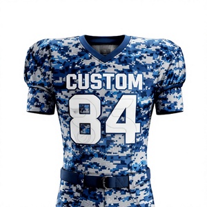 Uniforme de Fútbol Americano 100% Poliéster Ligero, Duradero y Transpirable, Perfecto para Uniformes de Equipo y Campamentos de Entrenamiento - Product Image 4
