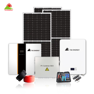 Tai năng lượng biến tần năng lượng mặt trời hệ thống 5KW lai lai năng lượng mặt trời biến tần tinh khiết Sine Wave giá bán buôn 5KW lai năng lượng mặt trời biến tần - Product Image 1