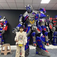 Costume de mascotte robot bleu en EVA dense pour adultes, personnalisable, grande taille, pour promotions commerciales et cosplay
