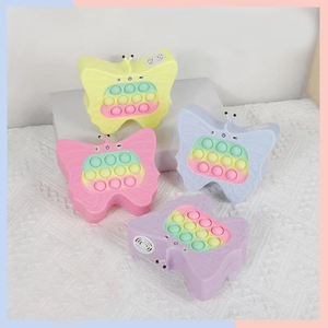 Consola de Juegos Rápida de Presión, Juego de Romper Niveles, Pulsador de Mariposa, Dinosaurio, Unicornio, Astronauta, Whack a Mole, Juguete con Luces LED Intermitentes - Product Image 2