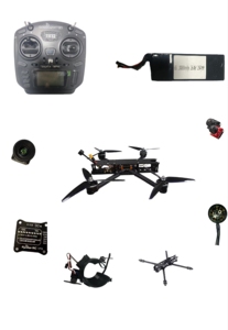 Drone Freestyle FPV 7 pouces 7 pouces grand inventaire charge utile lourde vol longue durée 5.8g-4.9g transmission d'image course drone FPV - Product Image 3