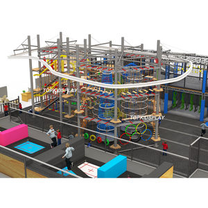 LEO khung trẻ em sân chơi ngoài trời thiết bị giải trí trong nhà Thiết bị dây nhựa kích thước tùy chỉnh vách đá nhựa - Product Image 1