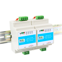 Gateway de Monitoreo Multi-Host, 2xRS485 a Ethernet con Mapeo de Módulos, Compatible con Protocolos Modbus RTU/TCP y MQTT/WebSocket