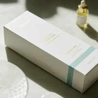 Cajas de Papel Artístico con Logotipo Personalizado, Ecológicas, para Perfume, Aceite Esencial, Lápiz Labial, Embalaje de Lujo con Base Plegable