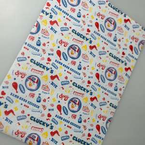 Papier d'aluminium de qualité supérieure pour restaurant, papier anti-graisse en nid d'abeille, similaire au papier kraft, pour hamburgers, gâteaux, revêtement de surface - Product Image 2