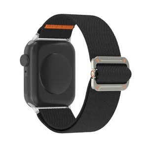Pour iWatch S10 Ultra Bracelet de montre en nylon pour <span class=keywords><strong>Apple</strong></span> <span class=keywords><strong>Watch</strong></span> S9 <span class=keywords><strong>S7</strong></span> Bracelet de montre en métal Boucle mécanique Bracelet de sac à dos Bracelet de remplacement - Product Image 1