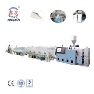 Plastic hdpe pipe extruders Machine large diameter water supply pipe equipment Extrusion manufacturing machine production line