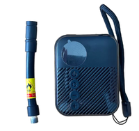 Mini compresseur d'air portable en métal pour gonfler les pneus de vélo avec manomètre numérique et débit de 12 L/min