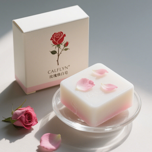 Nhãn Hiệu Riêng Tối Giản Thực Vật Làm Trắng Xà Phòng-Hoa Oải Hương, Hoa Anh Đào Màu Xanh Lá Cây Trà Biến Pha Tự Nhiên Sáng Hữu Cơ Xà Phòng - Product Image 2