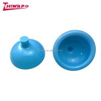 Coupe de percussion thoracique en silicone de qualité médicale, expulseur de crachats, coupe de physiothérapie respiratoire manuelle pour l'élimination du mucus