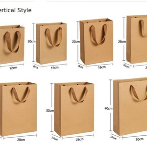 Bolsas de Papel Kraft Personalizadas al por Mayor para Ropa, Empaque de Té y Regalos - Bolsa de Papel para Compras con Materiales Reciclados - Product Image 3