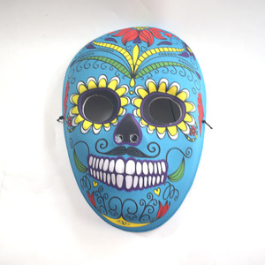 Máscara personalizada de decoración de fiesta del Día DE LOS Muertos mexicano Eva Flower Dia De Los Muertos - Product Image 6