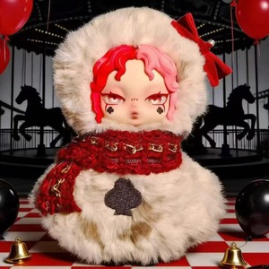Caja Sorpresa Coleccionable de Peluches con Colgante de Cara de Peluche de la Serie <span class=keywords><strong>Alice</strong></span> Card Contract, Figura de Moda, Amuleto para Bolso, Animales Congelados - Product Image 2