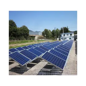 10MW太阳能电站项目框架安装结构系统光伏pur条太阳能电池板跟踪系统