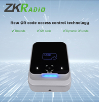 Lector de Control de Acceso por Código QR Sin Contacto con Certificación CE FCC, con RFID, USB, RS45 y Teclado para Seguridad en Campus Universitarios