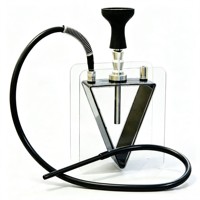 Set Hookah akrilik berbentuk V, Set panci segitiga Hookah Shisha