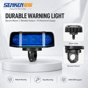 Senken - Luces Delanteras de Advertencia LED para Motocicleta, Diseño Nuevo, Impermeables, Personalizadas, Duraderas, con Certificación IP66 y ECE R10 - Product Image 3