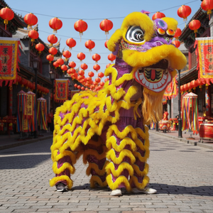 Auténtico Accesorio <span class=keywords><strong>de</strong></span> Danza del León <span class=keywords><strong>de</strong></span> Origen Guangdong, Personalizable, Dragón <span class=keywords><strong>de</strong></span> Lana, Linterna Falsa, Modelo 3, Pago por <span class=keywords><strong>Diez</strong></span> #   con embalaje - Product Image 6