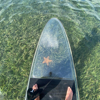 Hiby — planche de Surf supérieure à 11 pieds, Paddle avec support Transparent, livraison gratuite