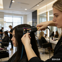 Kit Profesional de Extensiones de Cabello con Pegamento Frío, Sistema de Fusión en Frío con Pegamento de Secado Rápido e Inodoro y Removedor para Uso en Salón