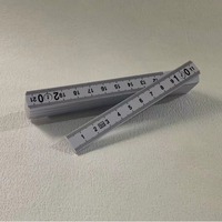 Règle pliable en plastique écologique personnalisable de 1m Outil à main promotionnel publicitaire OEM pour le bricolage et le classement du plastique écologique