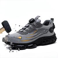 Chaussures de sécurité légères en acier pour le sport, bottes de sécurité industrielles, chaussures de sécurité pour hommes, chaussures de sécurité avec plaque en acier