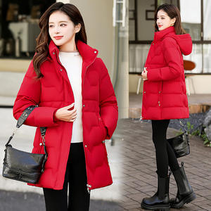 La nueva chaqueta de invierno para mujer, versátil, con capucha, holgada y sencilla, para el Hot <span class=keywords><strong>ofin</strong></span> 2026 - Product Image 3