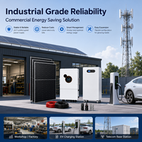 Système d'énergie solaire hybride 12 kW conforme à la norme UL1741, solution de stockage d'énergie avec batterie au lithium 16 kWh, phase partagée 120 V/240 V